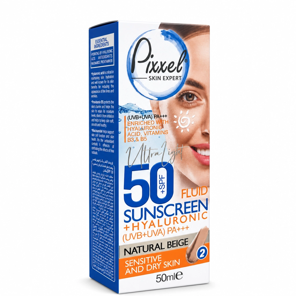 wc-ai-featured-463761ba38be45f8ad2e7e31c10cf49a.webp کرم ضد آفتاب رنگی بژ طبیعی پیکسل SPF 50 - Image 1