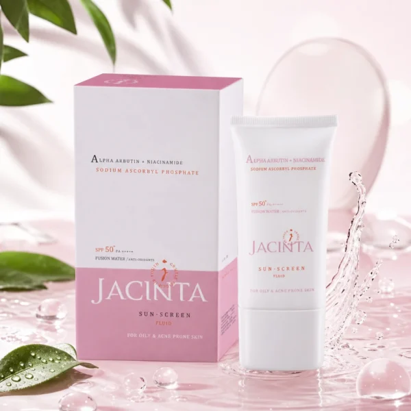 فلوئید ضد آفتاب SPF 50+ ژاکینتا (پوست چرب و مستعد آکنه) - Image 2