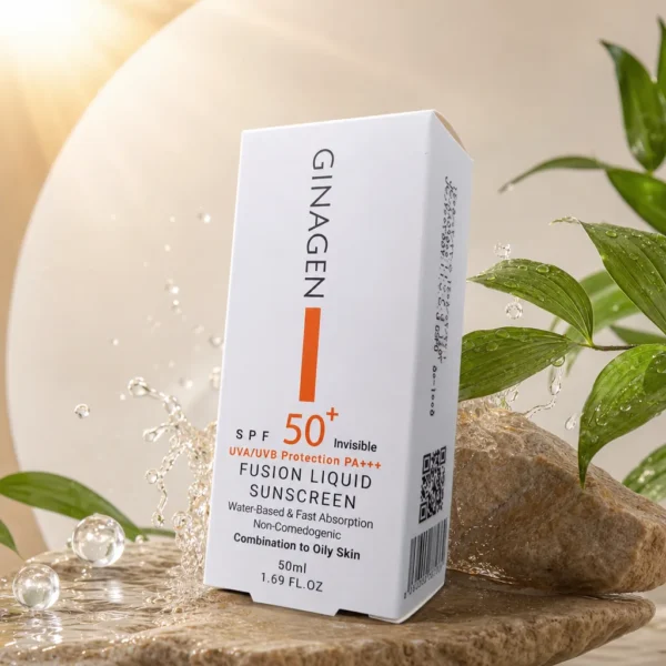 کرم ضد آفتاب فیوژن لیکوئید جیناجن SPF 50+ - Image 2